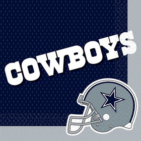 Amscan BB512332 Nfl Dallas Cowboys Luncheon Napkins (16 Pack) - NS