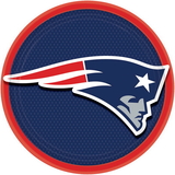 AMSCAN 239699 New England Patriots - Dinner Plate (8)