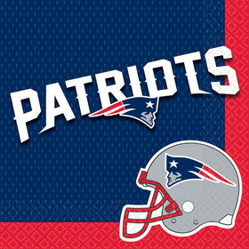 Amscan 97269 NFL New England Patriots Luncheon Napkins (16 Pack) - NS
