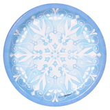 Birthday Express 239928 Snowflake Winter Wonderland Dinner Plates (8)