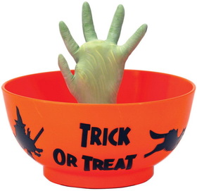 Sunstar Industries 240792 Animated Witch Hand Candy Bowl - NS