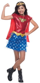 Ruby Slipper Sales 610749TODD Sequin Wonder Woman Toddler Costume - TODD