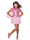 Ruby Slipper Sales 610751-000-TODD Supergirl Pink Sequin Costume For Kids - TODD