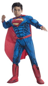 Ruby Slipper Sales 610831L Deluxe Superman Costume For Kids - L