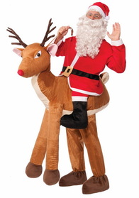 Ruby Slipper Sales 74028 Santa Ride-A-Reindeer Adult Costume - NS