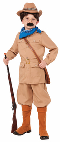 Ruby Slipper Sales 74180-000-NS Theodore Roosevelt Costume for Kids - S