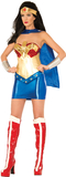 Ruby Slipper Sales 810606-000-S Adult Deluxe Wonder Woman Sexy Costume - S