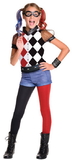 Ruby Slipper Sales 620712S DC SuperHero Harley Quinn Deluxe Costume for Kids - SM