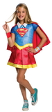 Ruby Slipper Sales 620714S DC SuperHero Supergirl Deluxe Costume for Kids - SM
