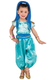 Ruby Slipper Sales 620793S Shimmer and Shine Deluxe Shine Costume for Toddler - SM