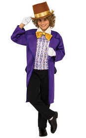Ruby Slipper Sales 620933S Willy Wonka Costume for Kids - S