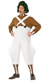 Ruby Slipper Sales 820157STD Adult Deluxe Charlie and the Chocolate Factory Oompa Loompa Costume - STD