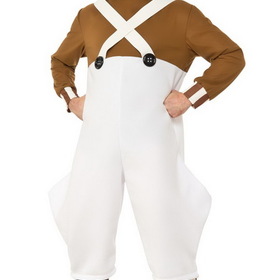 Ruby Slipper Sales 820157STD Adult Deluxe Charlie and the Chocolate Factory Oompa Loompa Costume - STD