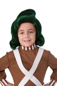Ruby Slipper Sales 245359 Willy Wonka the Chocolate Factory: Oompa Loompa Child Wig - NS