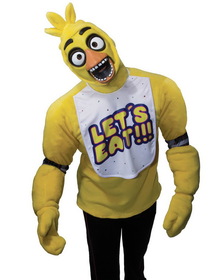 Ruby Slipper Sales 820253S Five Nights at Freddy's Teens Chica Costume - TEEN
