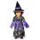Party Time 17C-238DOLL PartyTime Spider Web Silver Printed Witch 18in Doll Costume