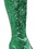 Ellie Shoes Gogo-G-GRN-8 Green Glitter Gogo Boots - F8