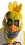 Ruby Slipper Sales 33929 Five Nights at Freddy's - Nightmare Chica Adult PVC 3/4 Mask One-Size - OS