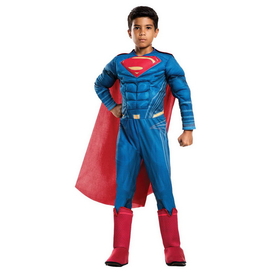 Ruby Slipper Sales 640104L Justice League Movie Superman Deluxe Child Costume - L