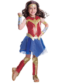 Rubies 640026M Justice League Movie - Wonder Woman Deluxe Child Costume - M
