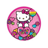 Amscan 251671 Hello Kitty Rainbow Dessert Plates (8)