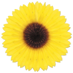 Beistle 50276 Sunflower Fan - NS