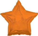 CTI 252674 Orange Star Foil Balloon