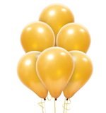 CTI 913060 Gold Latex Balloons - NS