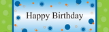 Birthday Express 254383 Party Birthday Banner Standard 18