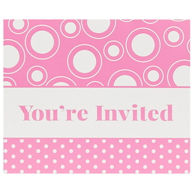 Birth5000 254430 Pink Invitations (8)