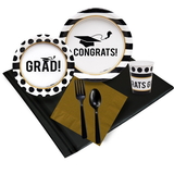 Birthday Express 256377 Graduation Party 16 Guest Party Pack