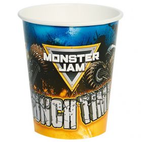 BIRTH5000 256505 Monster Jam Party Supplies 8 Pack Paper Cups - NS