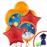 BIRTH9999 Rocket to Space Balloon Bouquet - NS