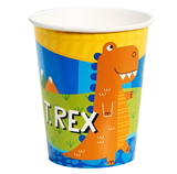 BIRTH5000 256853 T-Rex Dinosaur Party Supplies 8 Pack Paper Cups - NS