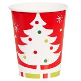 BIRTH5000 256888 Reindeer Christmas Party 9 oz Cups - NS