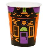 BIRTH5000 256898 Trick or Treat Halloween 9oz Paper Cups (8) - NS