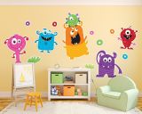 Monsters Giant Wall Decal