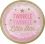 Creative Converting 322249 Twinkle Twinkle Little Star Pink 9" Dinner Plates (8) - NS