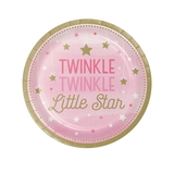 Creative Converting 323421 Twinkle Twinkle Little Star Pink 7