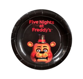 Ruby Slipper Sales Five Nights at Freddy's 7" Cake Plates (8 Pack) - NS