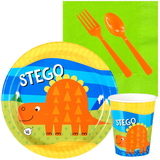 T-Rex 1st Birthday Snack Party Pack