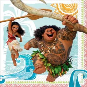 Amscan 511832 Moana Lunch Napkin (16 Count) - NS3