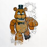 Five Nights at Freddy's Window Clings