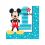 Amscan 501833 Mickey's Fun To Be One Beverage Napkins (16 Count) - NS3