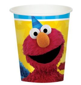 Amscan 581672 Sesame Street Paper 9oz Cups (8 Count) - NS3