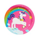 Fairytale Unicorn Party Dessert Plates (8)