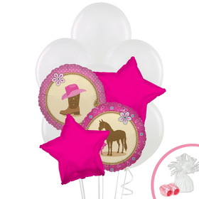BIRTH9999 258209 Western Cowgirl Party Balloon Bouquet - NS