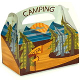 Let's Go Camping - Empty Favor Boxes (8) - NS