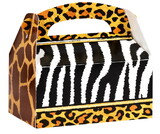 Safari Animal Adventure Empty Favor Boxes (8) - NS