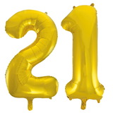 Jumbo Gold Foil Balloons-21